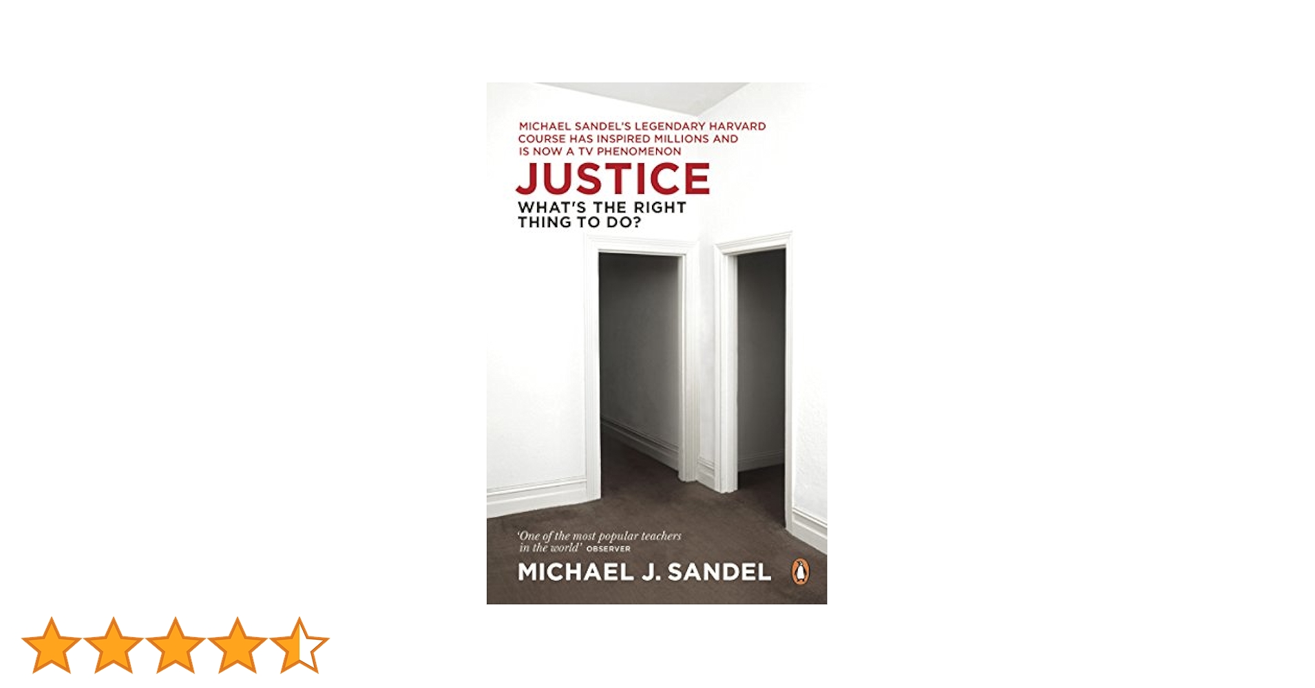 洋画・外国映画 Justice: What's The Right Thing To Do? Justice: What's the Right Thing to Do?: Sandel, Michael J